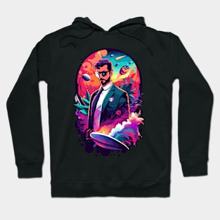 businessman cosmo surfing Hoodie